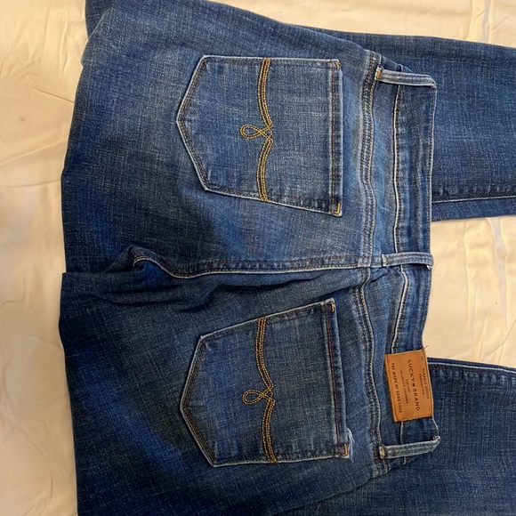 Lucky Jeans Lolita Skinny Full Length Like New Size 4/27 - Picture 3 of 5